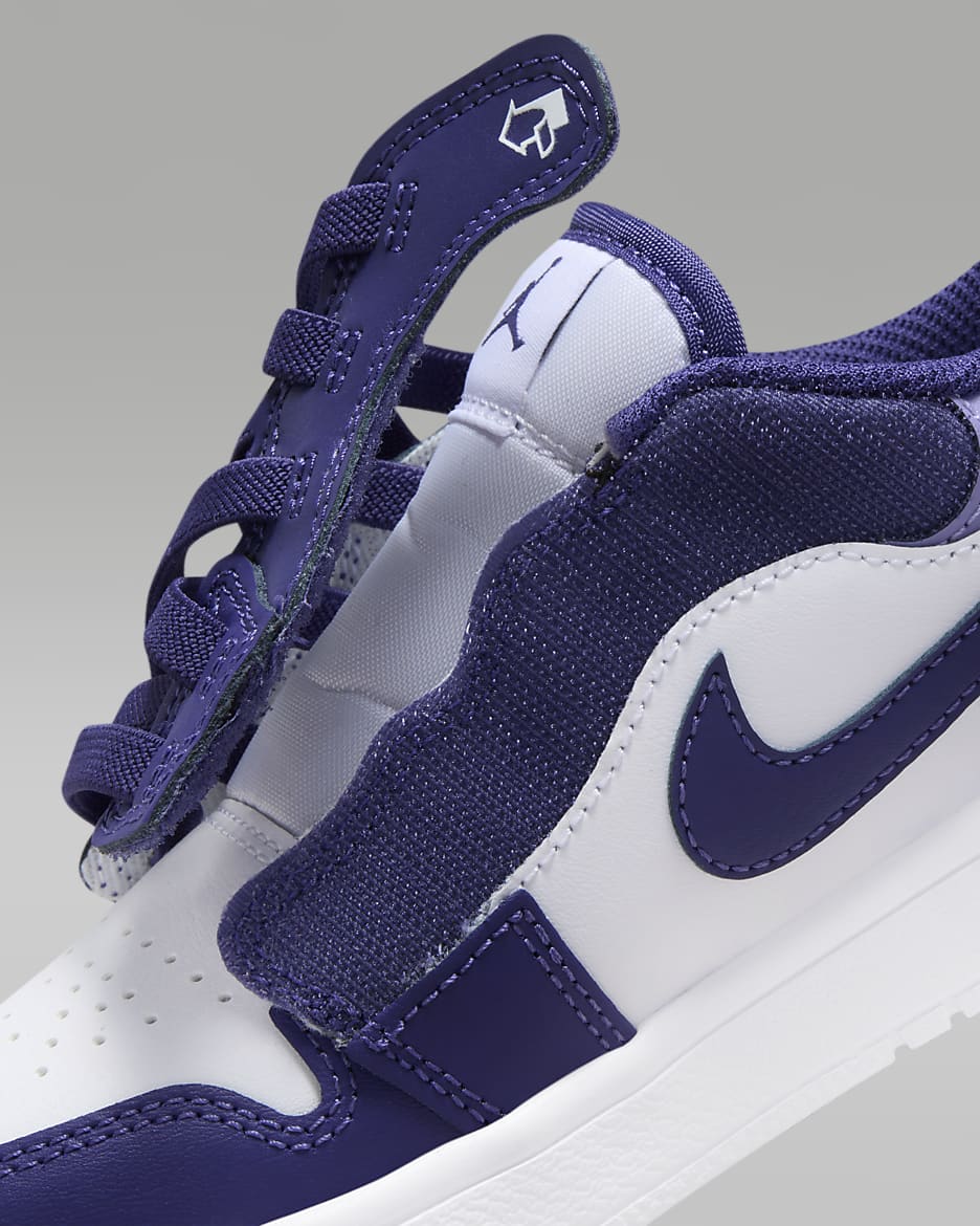 Jordan 1 低筒 Alt 小童鞋款 - Sky J Purple/白色/Sky J Light Purple