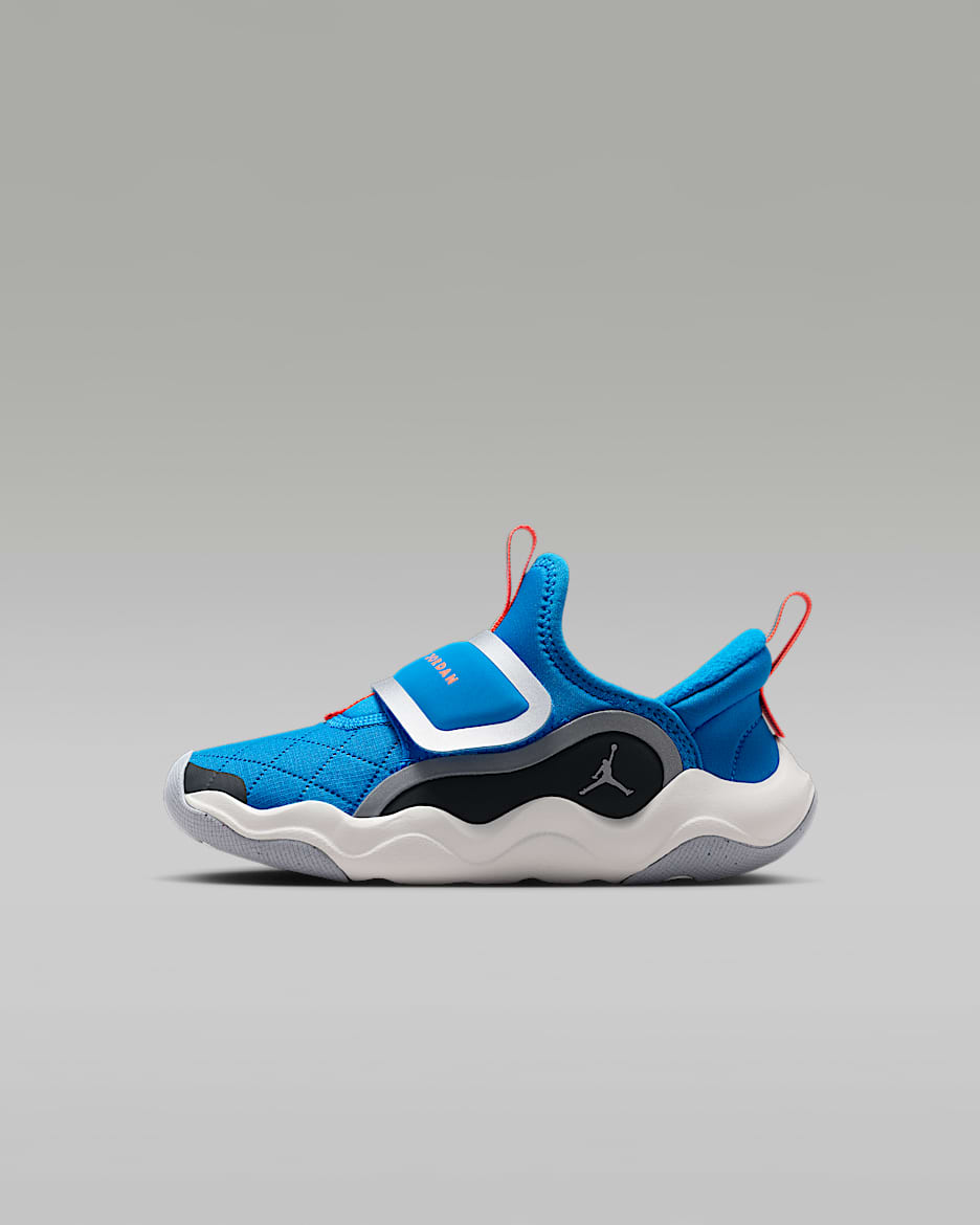 Jordan 23/7.2 EasyOn Younger Kids' Shoes - Photo Blue/Off-Noir/Sail/Metallic Silver