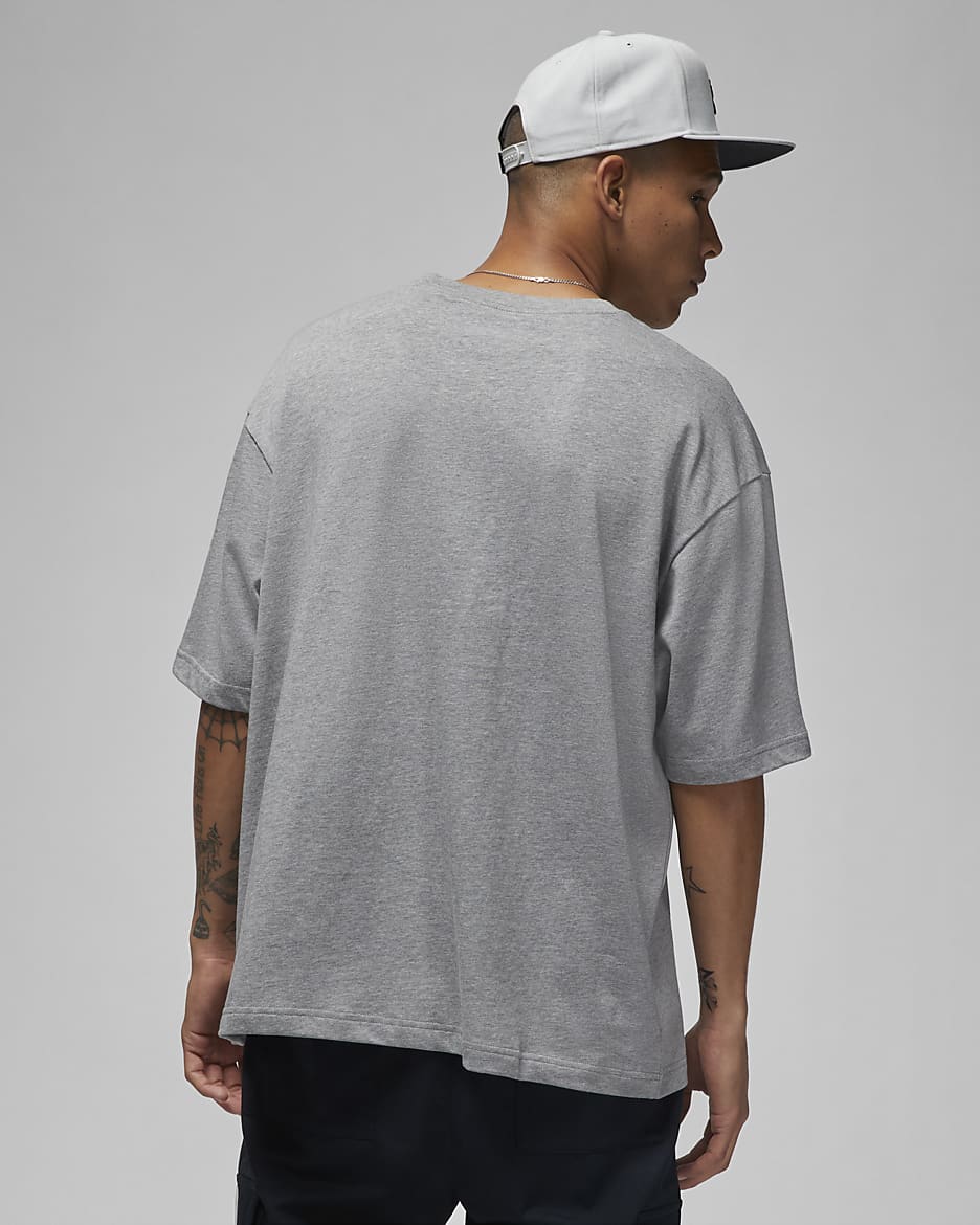 T-shirt oversize Jordan Flight Essentials – Uomo - Carbon Heather