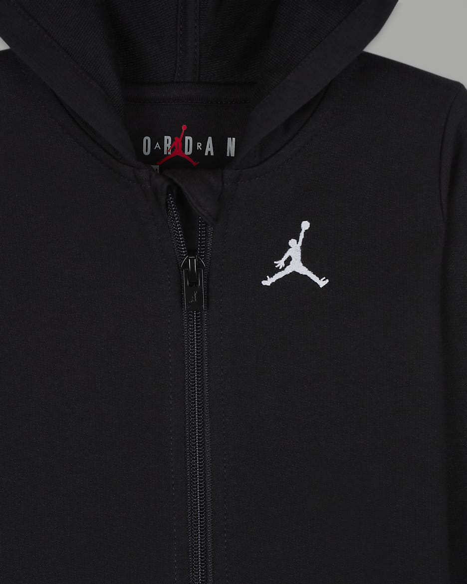 Jordan Baby (12-24M) Jumpman Coverall - Black