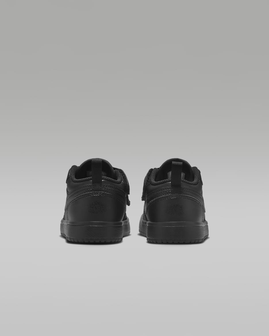 Chaussure Jordan 1 Low Alt pour enfant - Noir/Noir/Noir