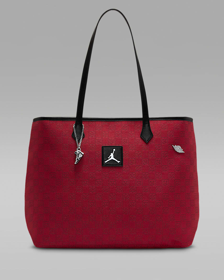 Jordan Monogram Tote Bag (32L) - Varsity Red