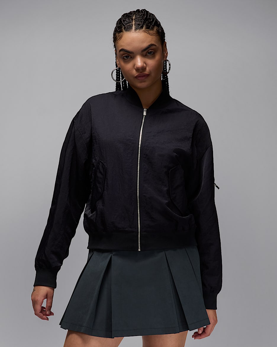 Chamarra para mujer Jordan Flight Renegade - Negro