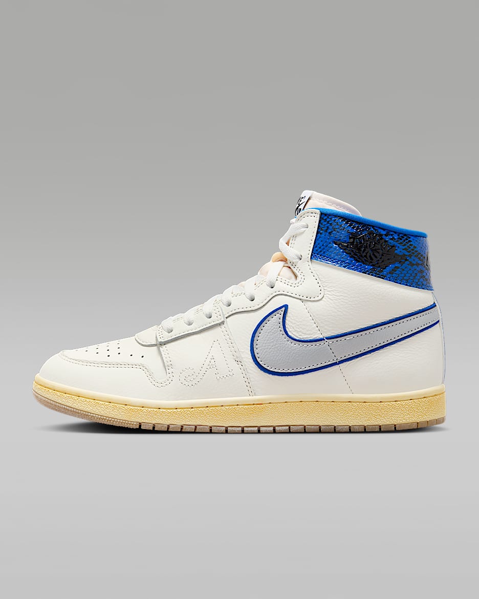 Jordan Air Ship x Awake NY "Game Royal" Men's Shoes - Sail/Game Royal/Metallic Platinum/Black