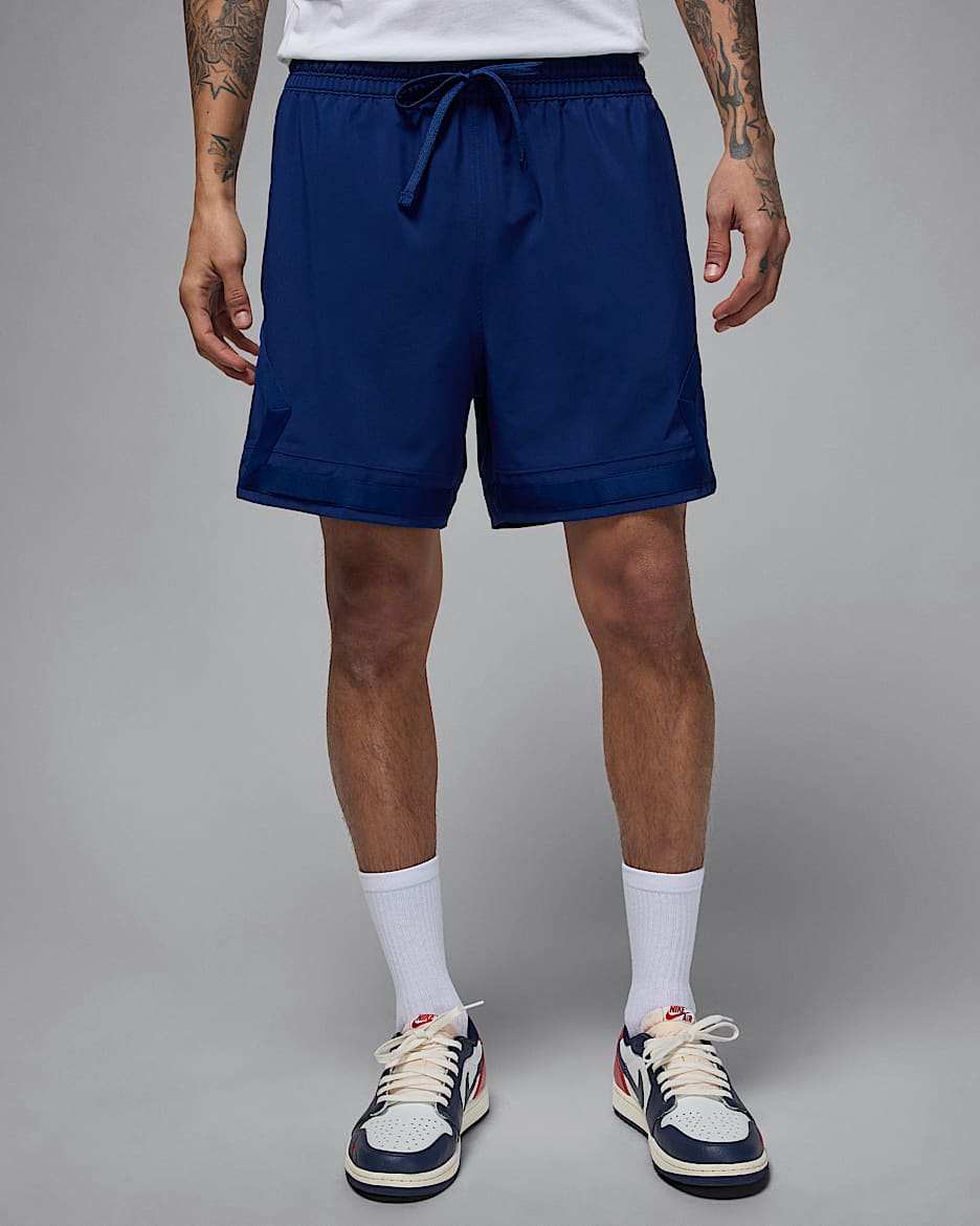 Paris Saint-Germain Men's Dri-FIT Woven Diamond Shorts - Blue Void