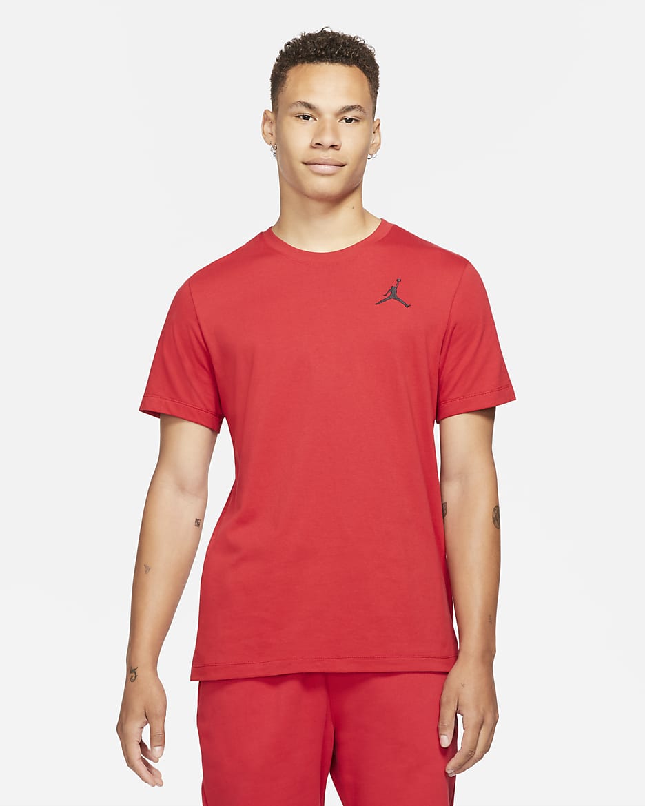 Jordan Jumpman kortermet T-skjorte til herre - Gym Red/Svart