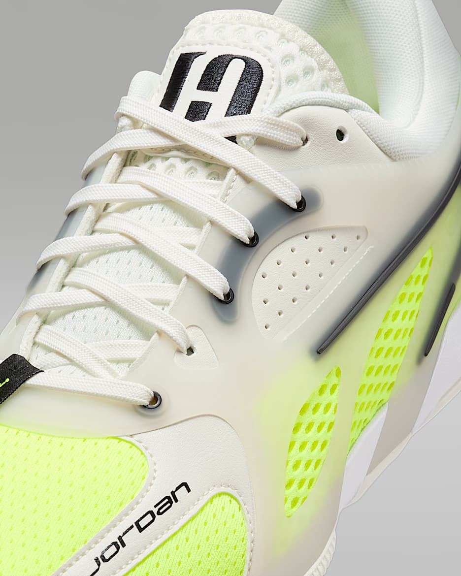 Jordan Heir Series PF quot White/Black Volt quot Basketball Shoes Nike JP