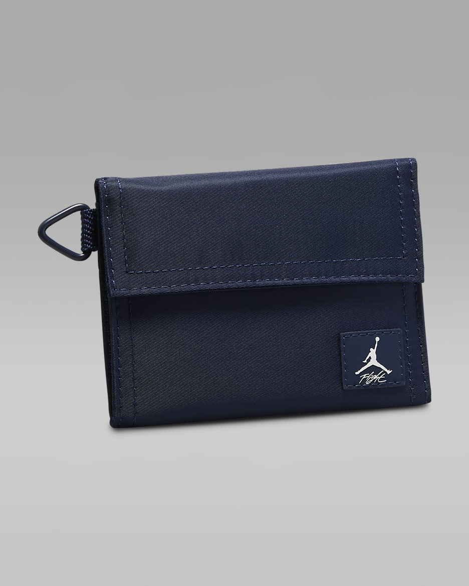 Cartera tríptica Flight para hombre Jordan - Azul marino medianoche