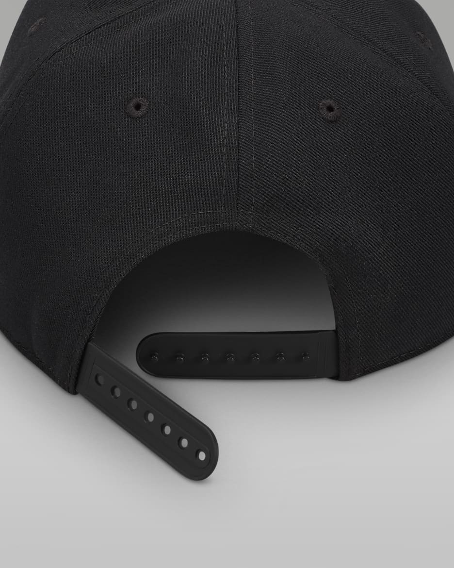 Air Jordan Pro Unstructured Flat-Bill Hat - Off-Noir/Off-Noir