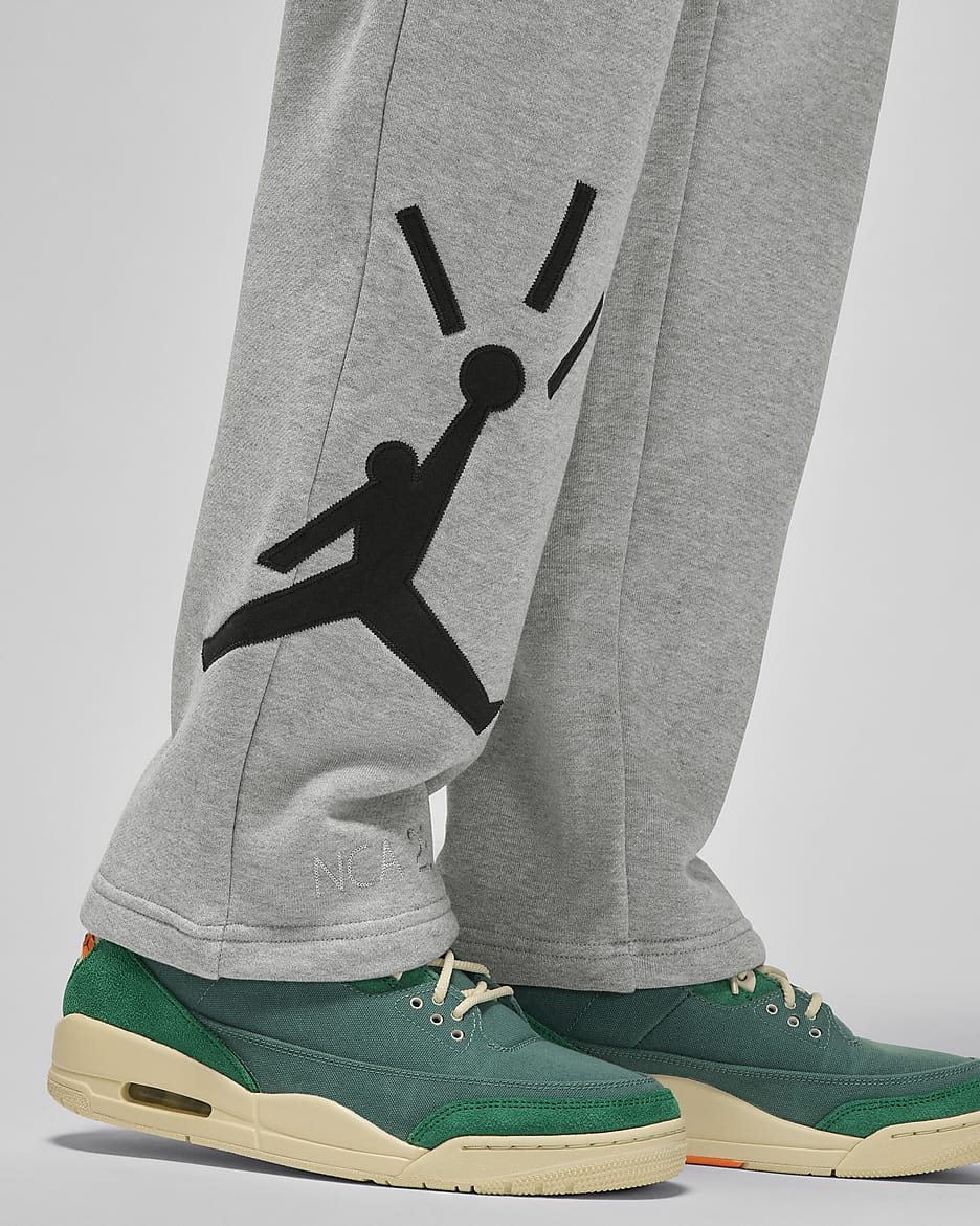 Jordan x Nina Chanel Abney Fleece Pants - Dark Grey Heather