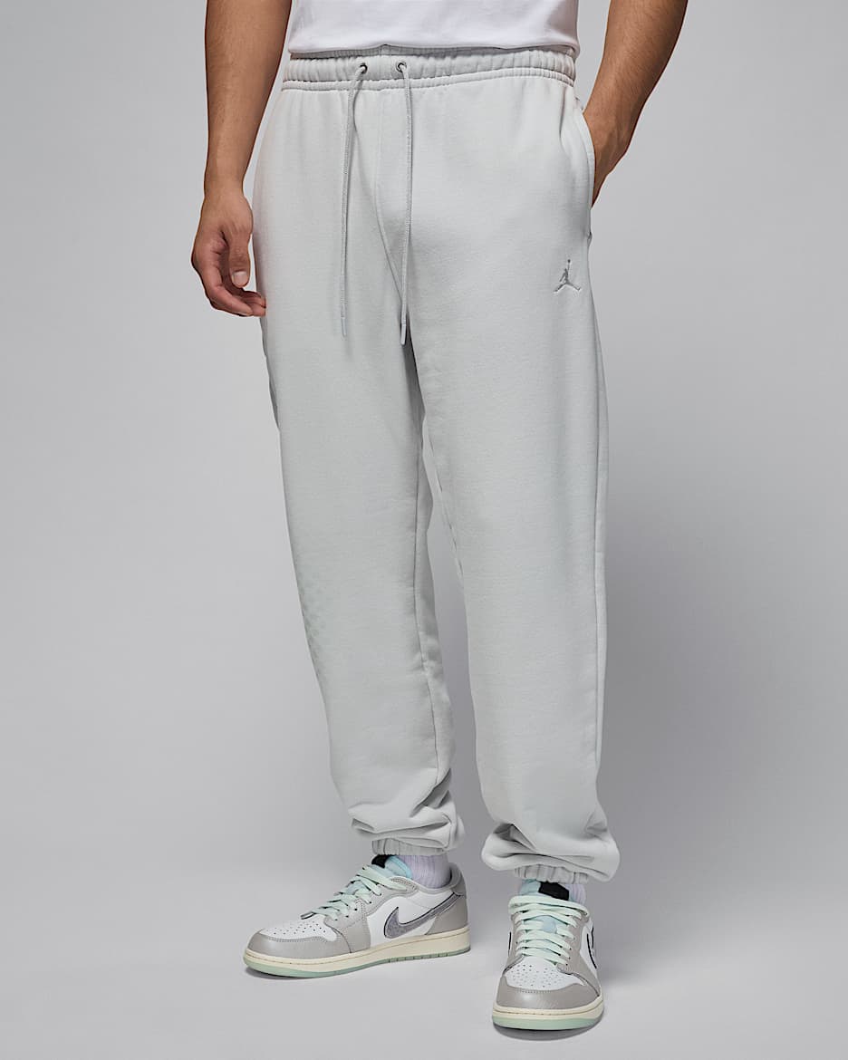 Pants para hombre Jordan Flight Fleece "LNY" - Polvo fotón/Verde ligero