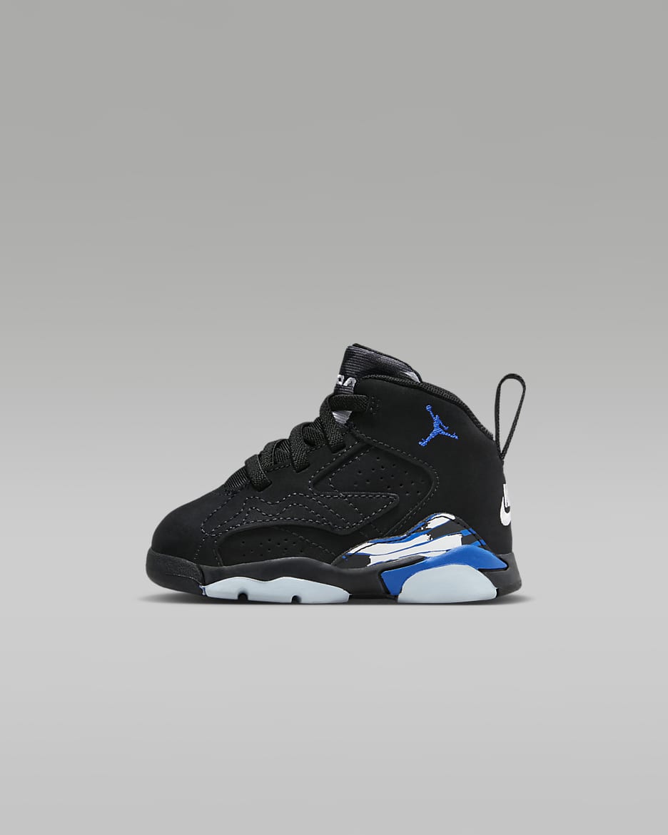Jumpman MVP Baby/Toddler Shoes - Black/White/Game Royal