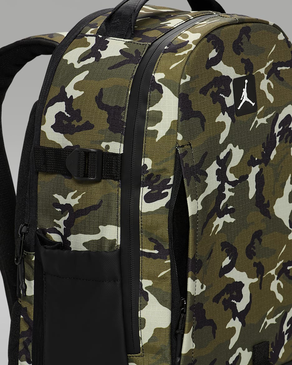 Jordan Cordura Franchise Backpack (29L) - Camo Green