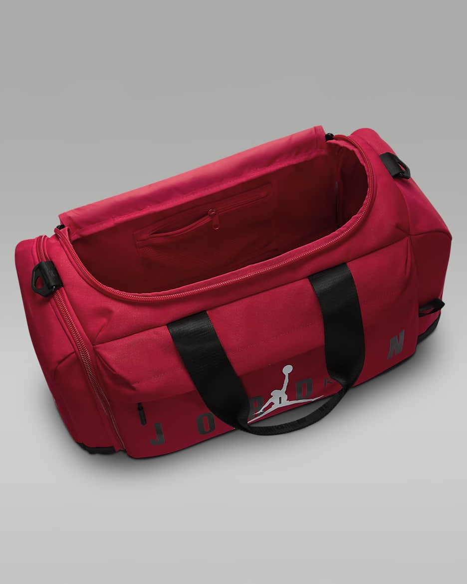 Maleta duffel (46 L) Jordan Velocity - Rojo gimnasio