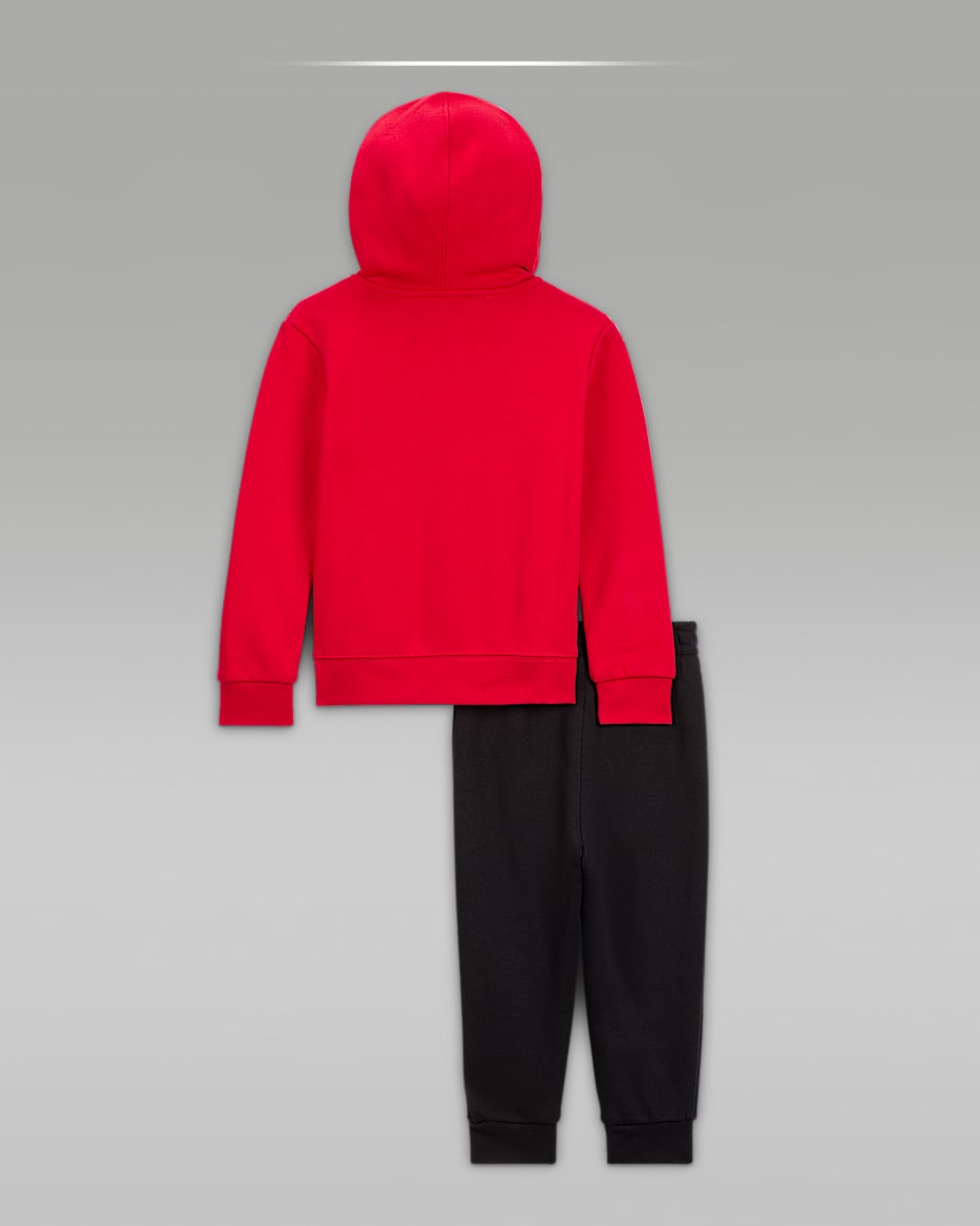 Jordan Brooklyn Fleece Baby (12-24M) 2-Piece Full-Zip Hoodie Set
