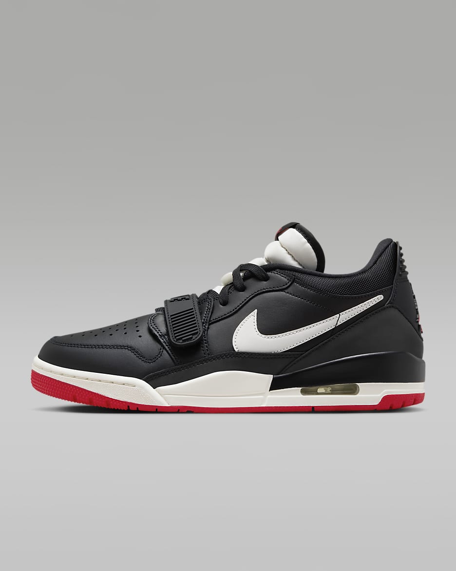 Air Jordan Legacy 312 Low Men's Shoes - Black/University Red/Sail