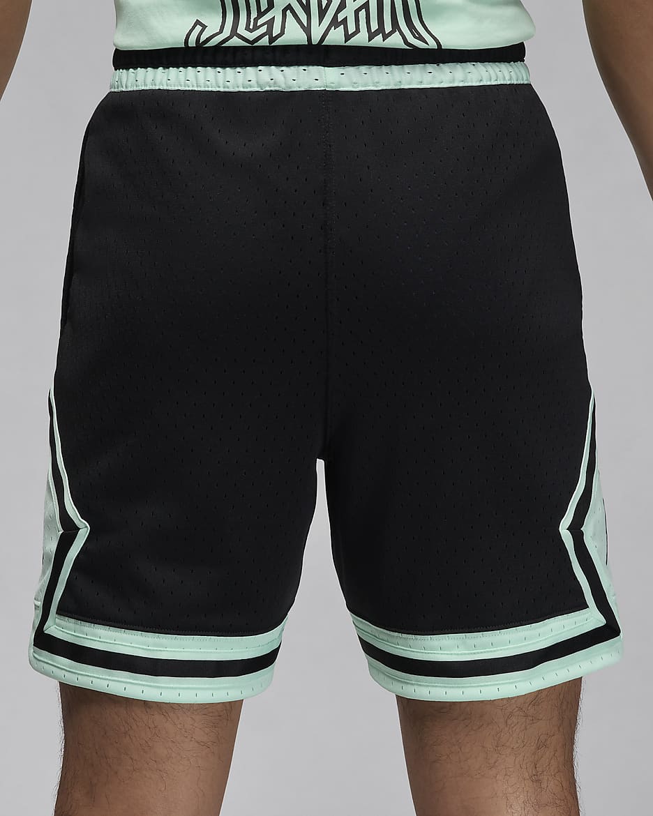 Jordan Dri-FIT Sport Men's Diamond Shorts - Black/Mint Foam/Black/Black