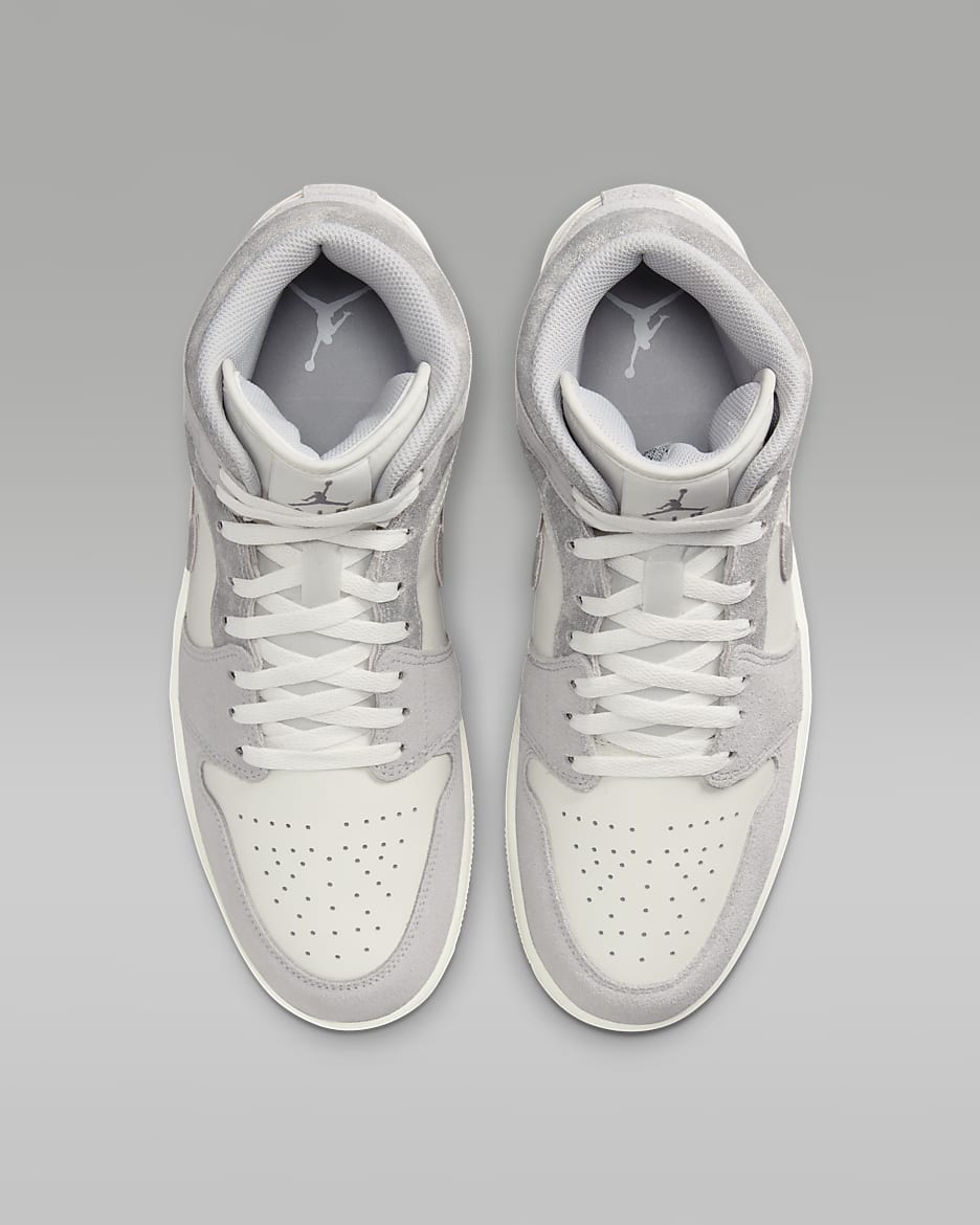 Air Jordan 1 中筒 SE 男鞋 - Neutral Grey/Sail/Smoke Grey