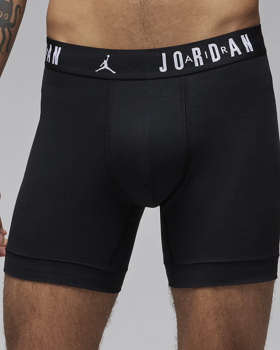 Jordan Flight Men's Cotton Boxer Briefs (3-Pack)