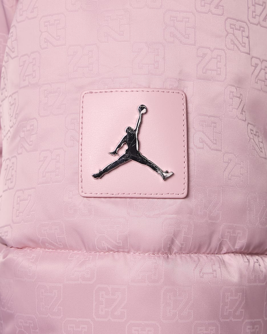 Jordan 23 Jacke mit Jacquardfüllung (ältere Kinder) - Pink Glaze/Pink Glaze