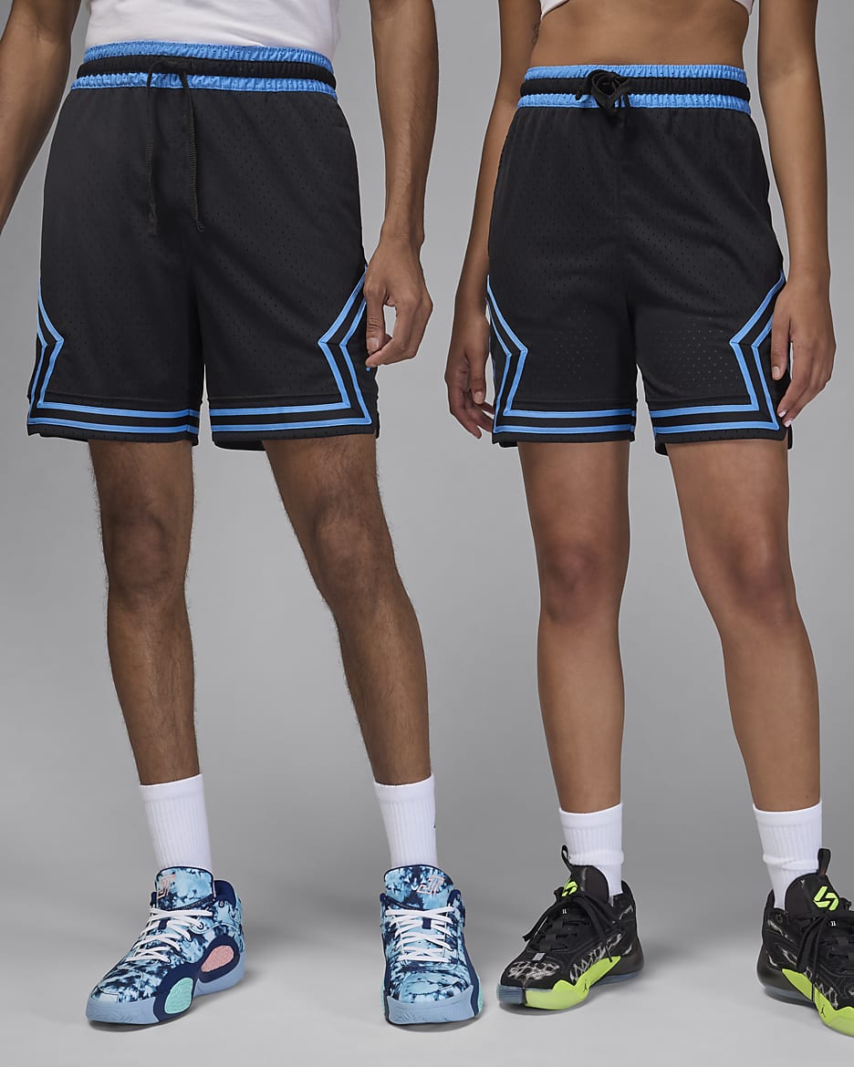 Jordan Dri-FIT Sport Diamond Shorts - Black/Legend Blue/Legend Blue