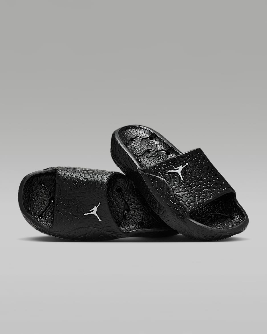 Jordan Franchise Shower Slides - Black/White
