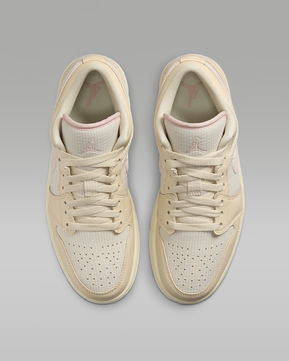 Air Jordan 1 Low SE Women's Shoes - Muslin/Sail/Coconut Milk/Legend Pink