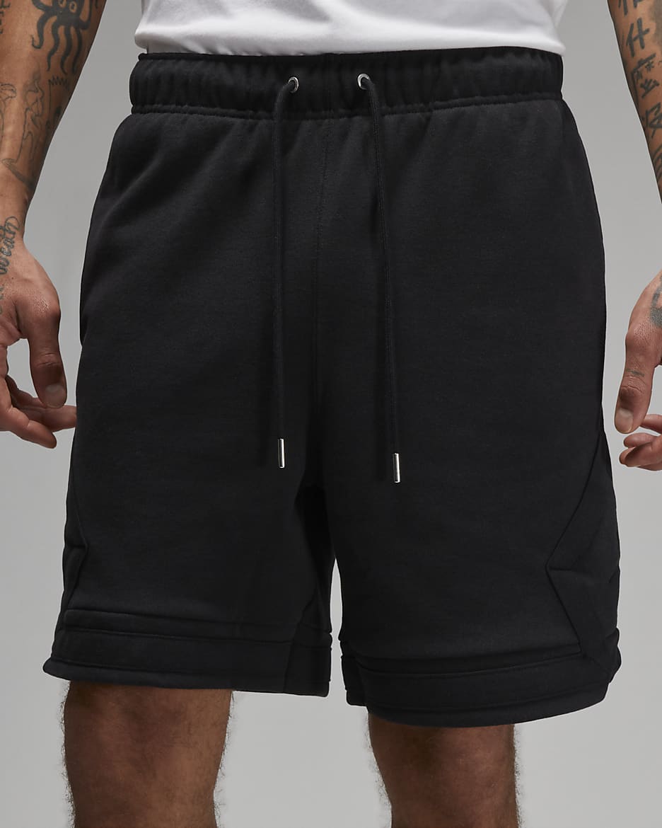 Jordan Flight Fleece Men's Shorts - Black/Black