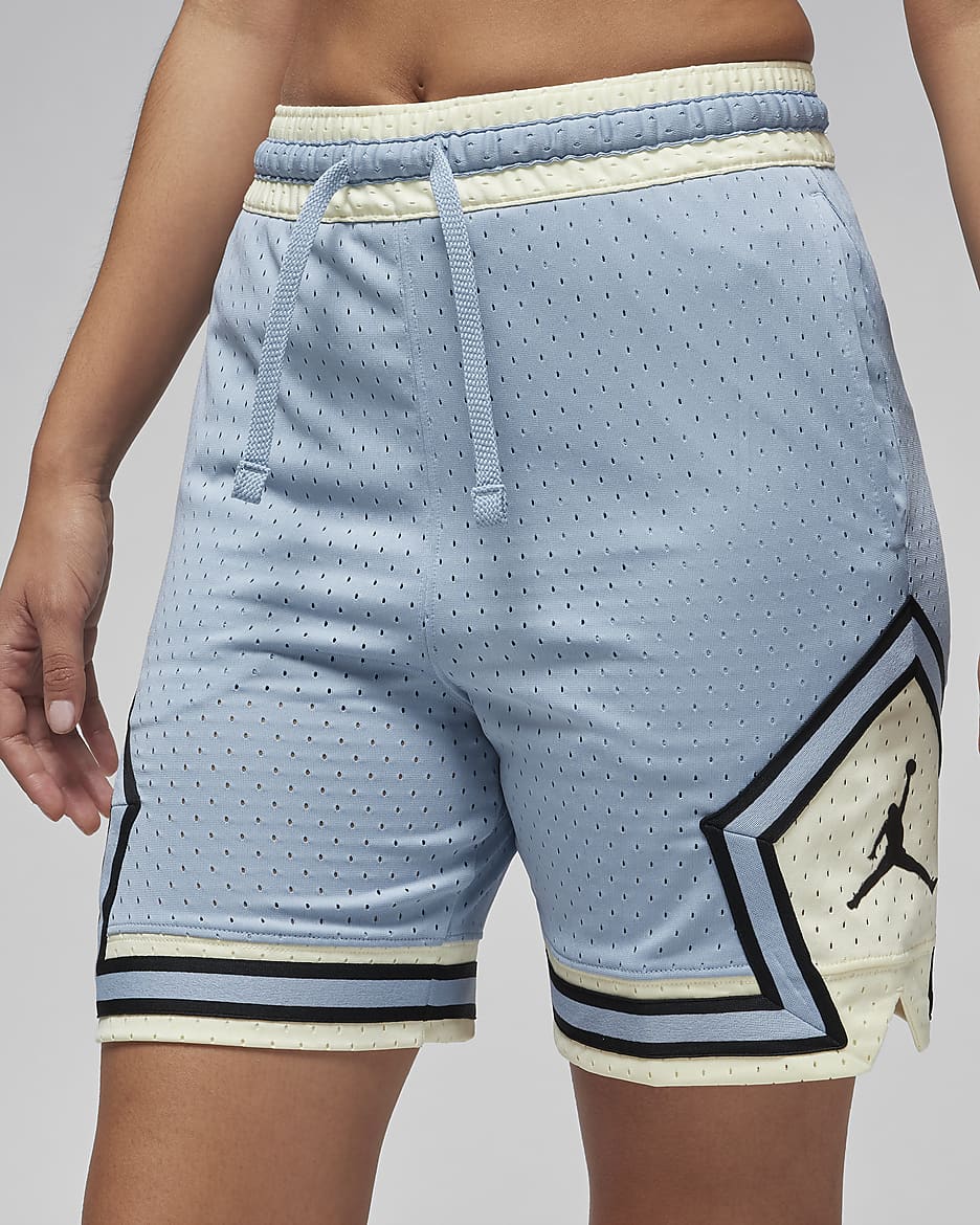 Jordan Dri-FIT Sport Diamond Shorts - Blue Grey/Coconut Milk/Black