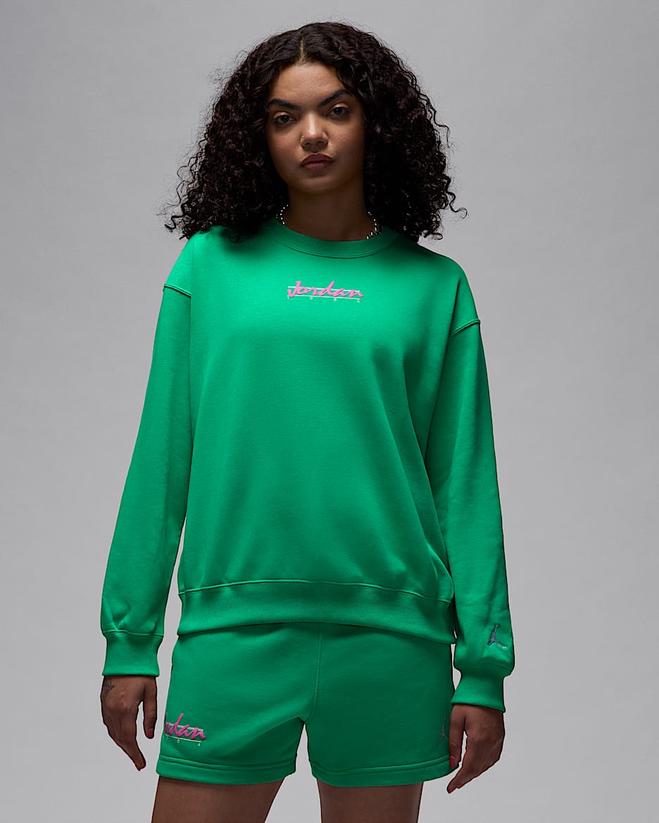 Jordan Brooklyn Fleece Women's Crew-Neck Sweatshirt