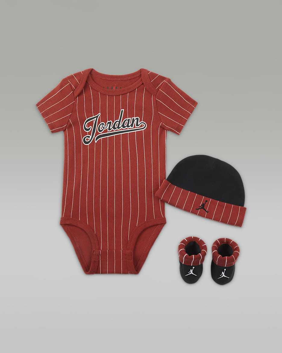 Jordan MVP driedelige babyset - Dune Red