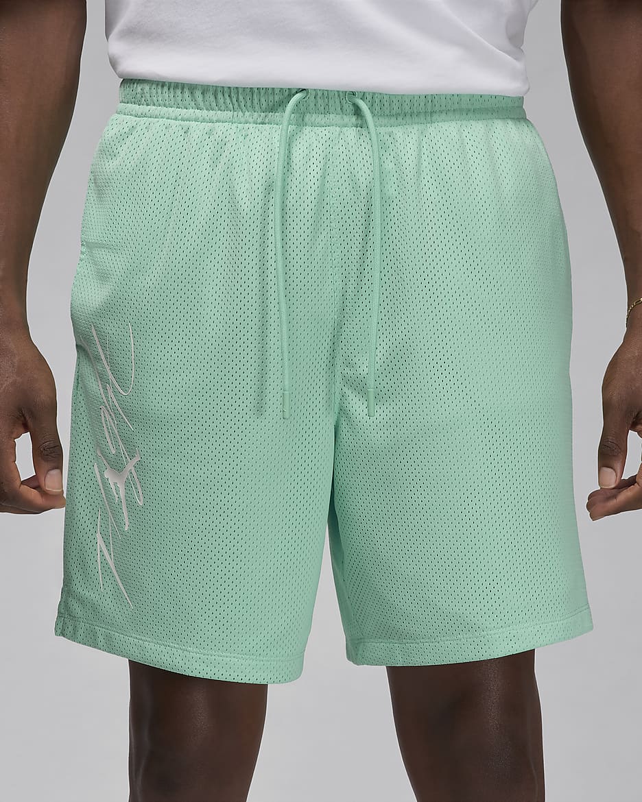 Jordan Essentials Men's Shorts - Emerald Rise/White