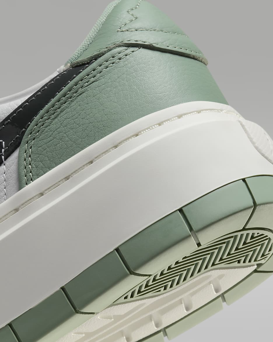 Air Jordan 1 Elevate 低筒女鞋 - Jade Smoke/Anthracite/Sail/白色