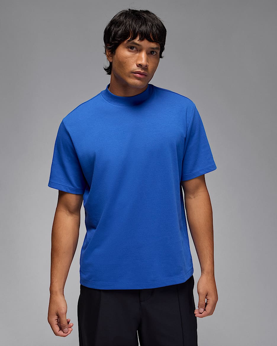 Playera de golf Dri-FIT de cuello alto para hombre Jordan Sport - Royal juego/Negro