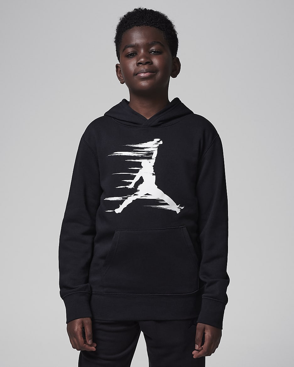 Jordan MJ Flight MVP Sudadera con capucha de tejido Fleece - Niño/a - Negro