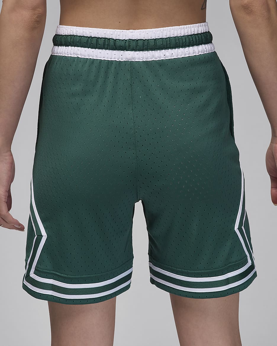 Shorts Diamond Jordan Dri-FIT Sport - Verde oxidado/Blanco/Blanco