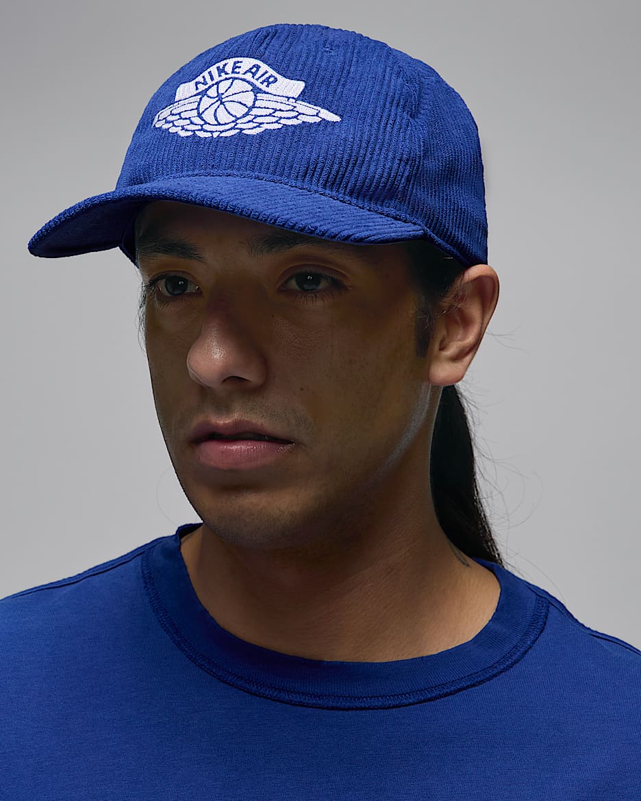 Gorra sin estructura Jordan Pro - Royal intenso/Blanco