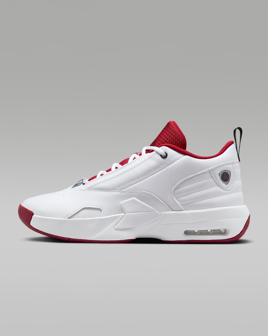 Jordan Max Aura 6 Men's Shoes - White/Black/Gym Red