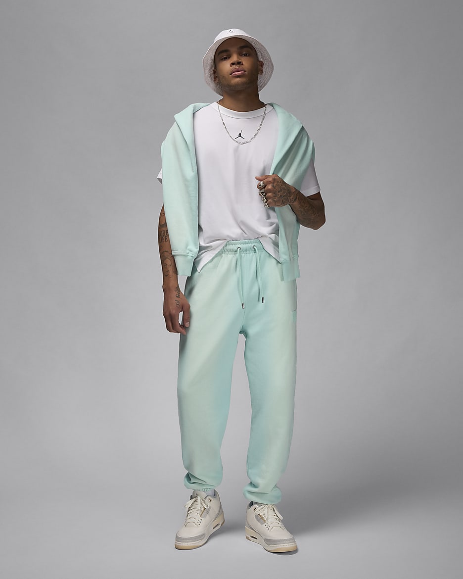 Jordan Flight Fleece Pantalons - Home - Light Dew