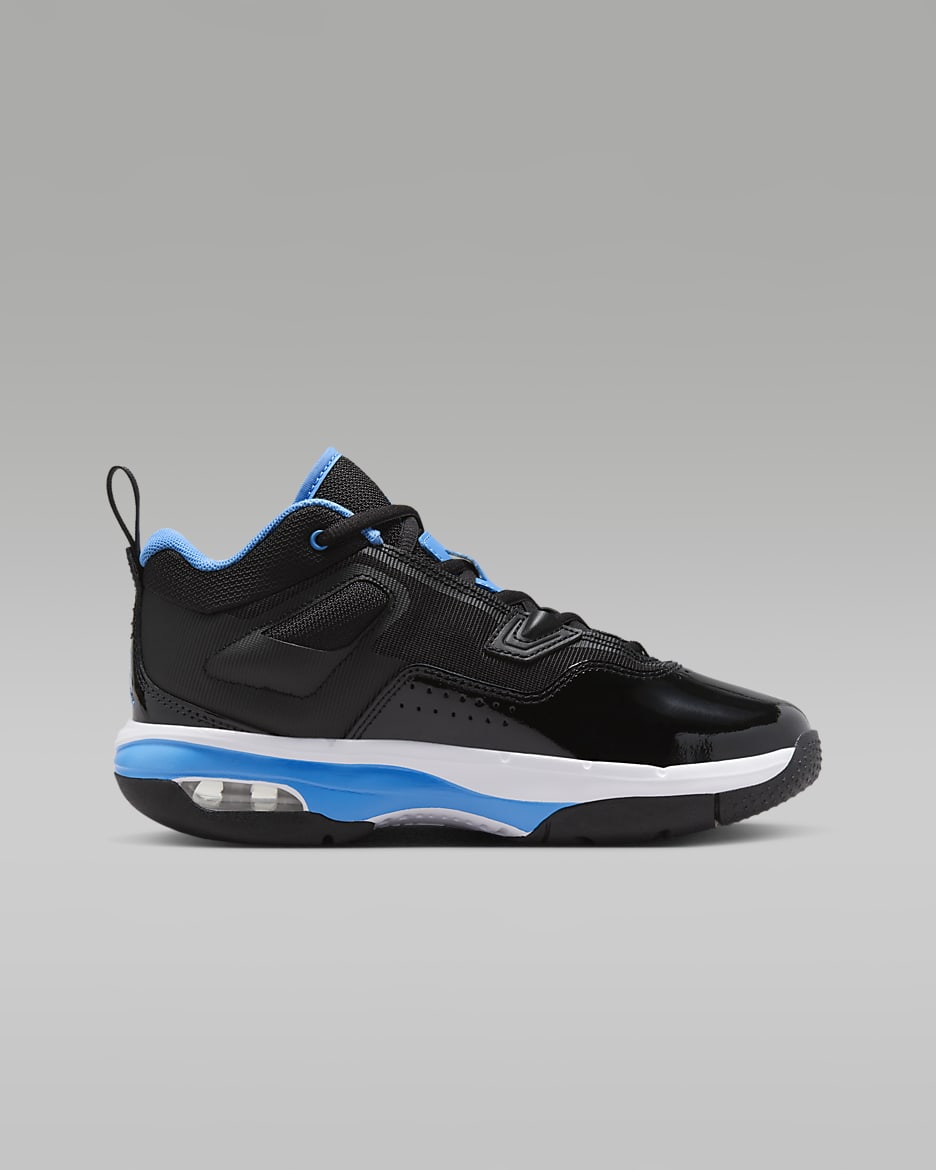 Jordan Stay Loyal 3 Older Kids' Shoes - Black/White/University Blue