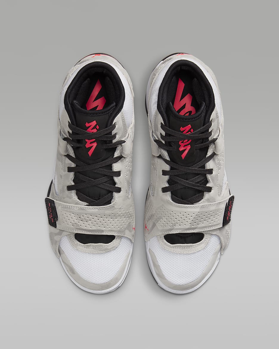 Zion 2 PF Basketball Shoes - White/Black/Photon Dust/Flash Crimson