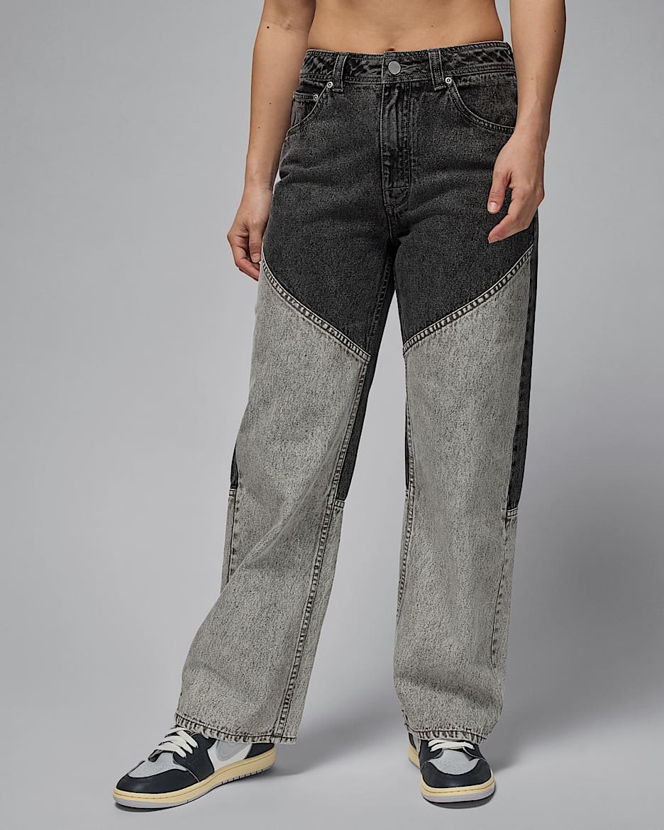 Air Jordan Women's Pants - Black/Flat Pewter