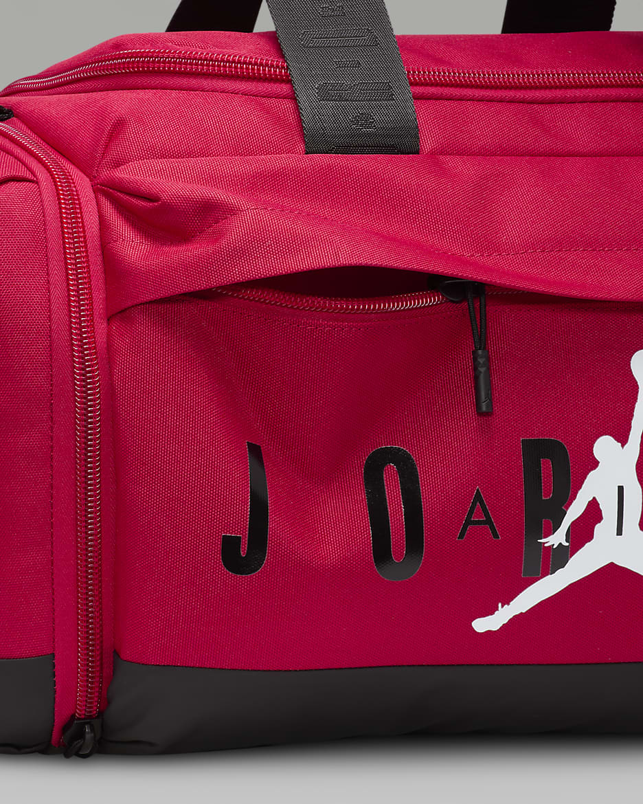 Maleta duffel (46 L) Jordan Velocity - Rojo gimnasio