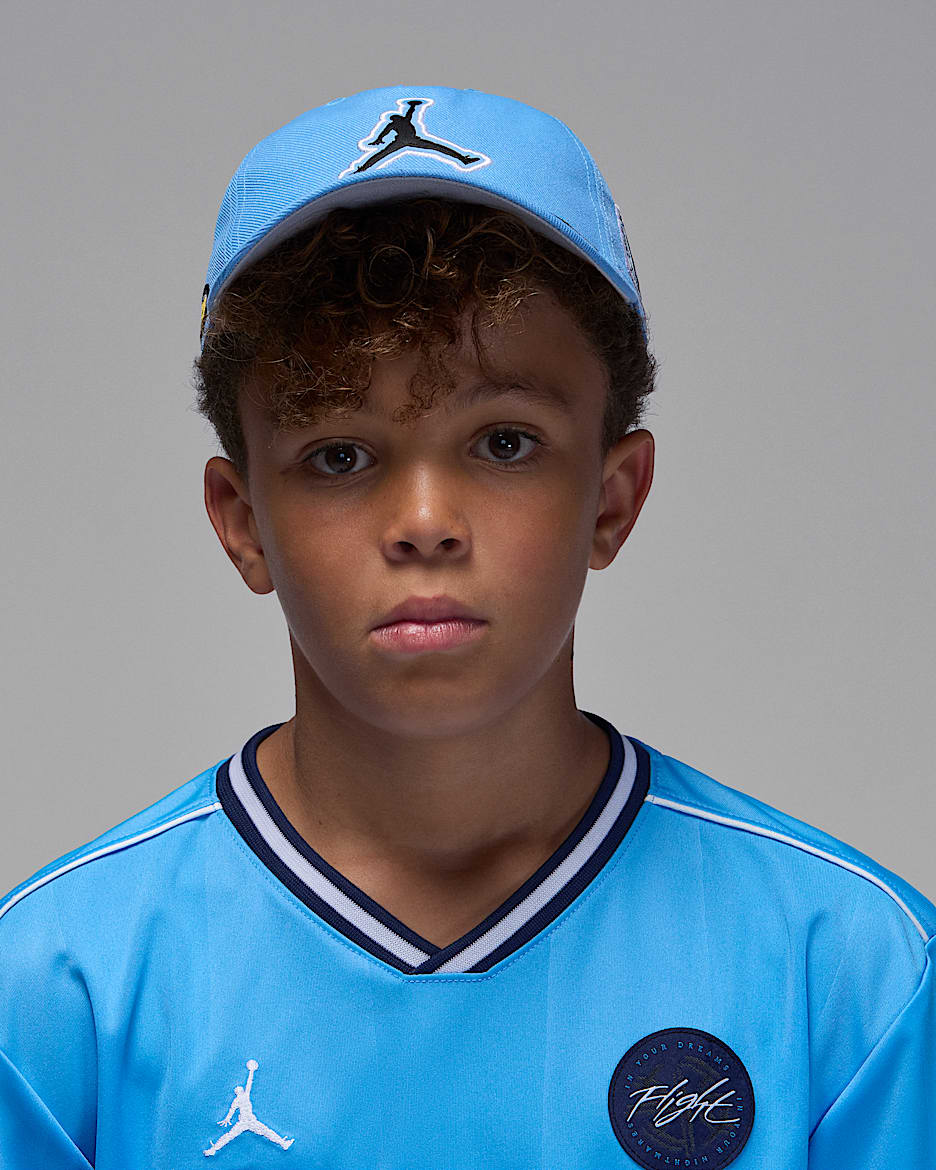 Jordan Big Kids' Curved Brim Cap - University Blue