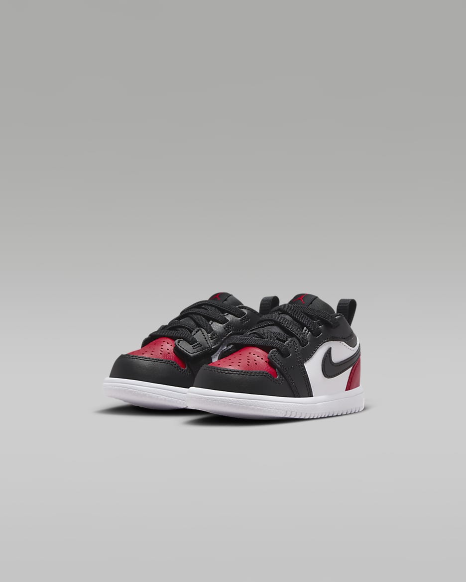 Jordan 1 Low Alt Baby & Toddler Shoes - White/Varsity Red/White/Black