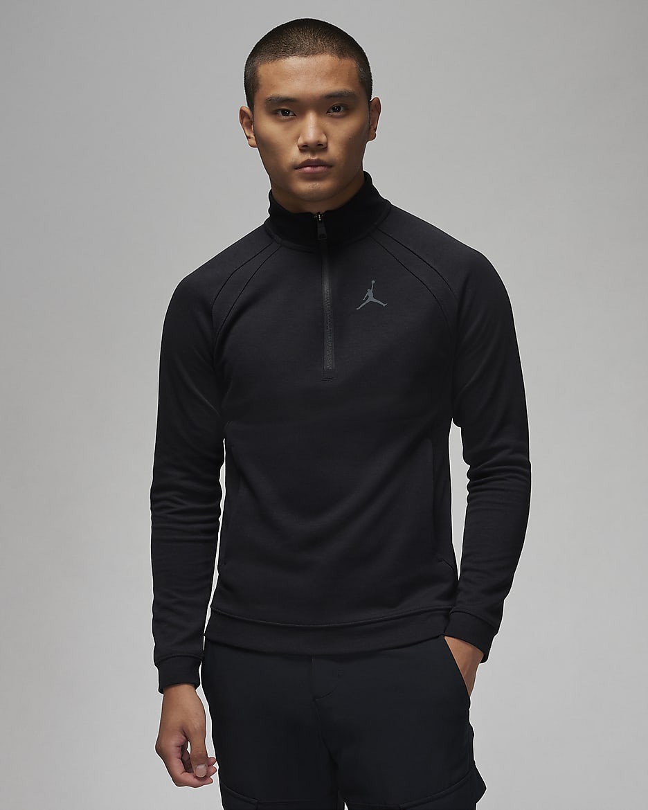 Jordan Sport Men's Golf Half-Zip Top - Black/Anthracite