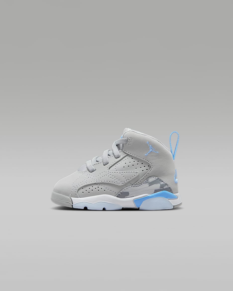 Jumpman MVP Baby/Toddler Shoes - Wolf Grey/White/Neutral Grey/University Blue