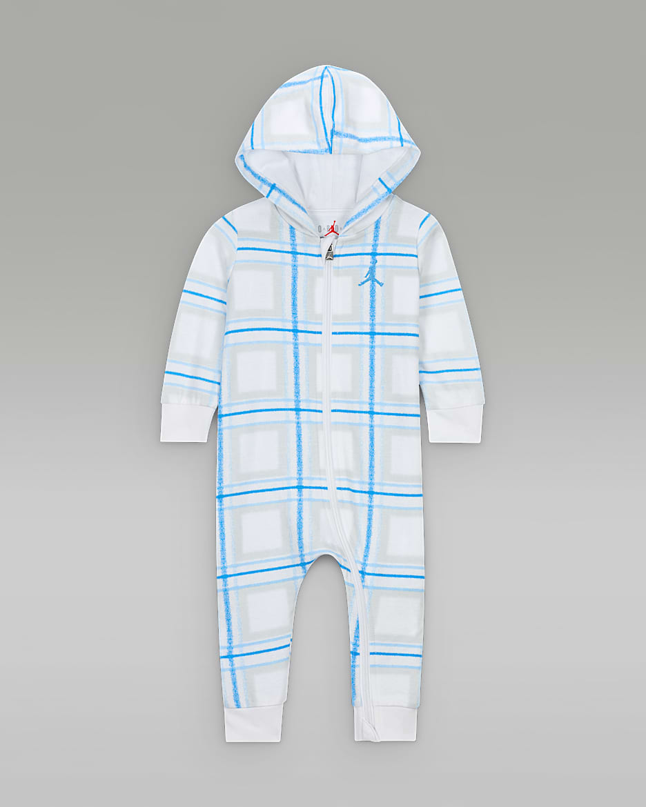 Mono festivo para bebé Jordan Brooklyn Essentials (0 a 9 meses) - Blanco