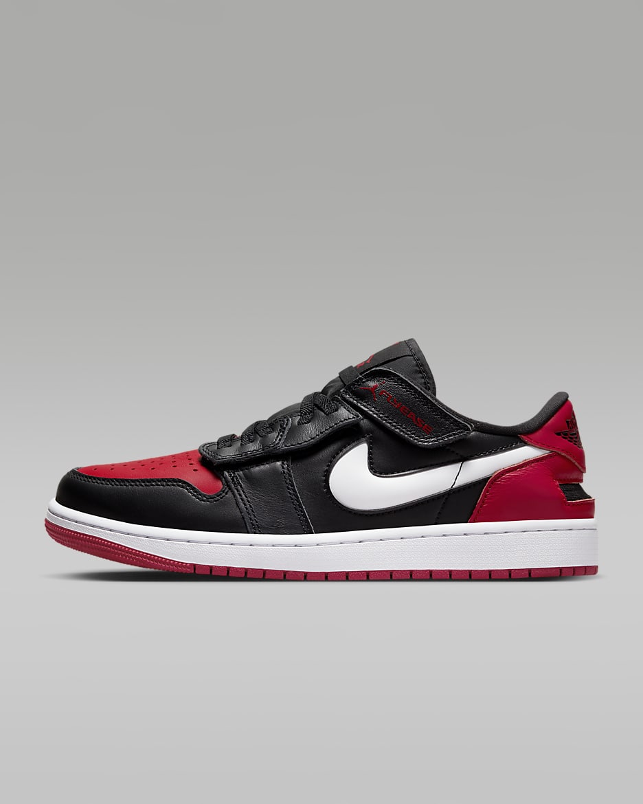 Air Jordan 1 Low EasyOn Men's Shoes - Black/White/Gym Red