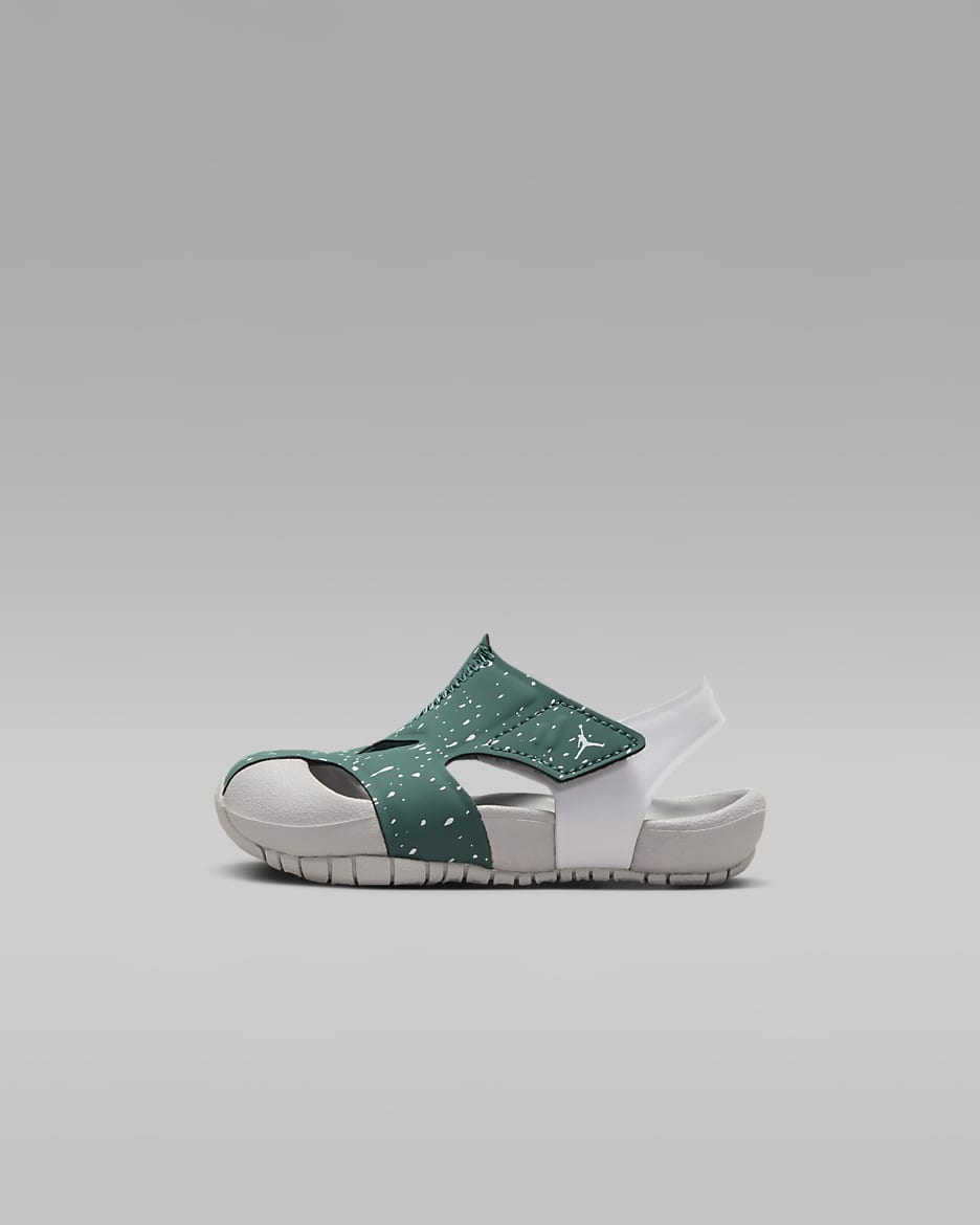 Jordan Flare Baby and Toddler Shoe - Oxidised Green/Neutral Grey/White